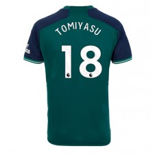 Arsenal Takehiro Tomiyasu #18 Tredjedrakt 2023-24 Kortermet